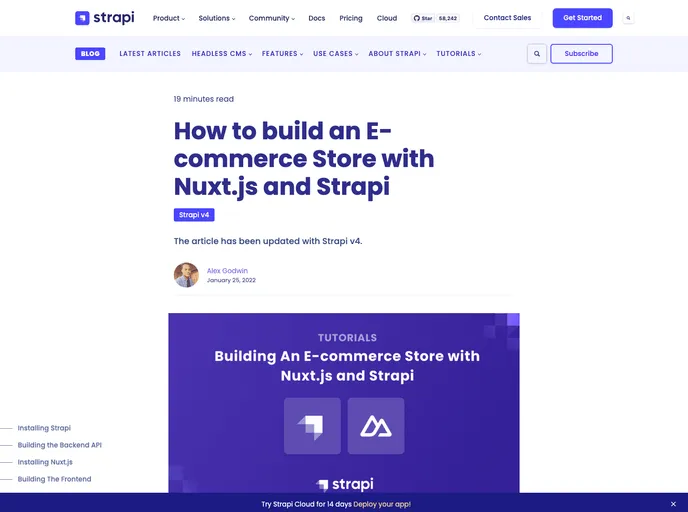 screenshot of Ecommerce Socket Io Strapi