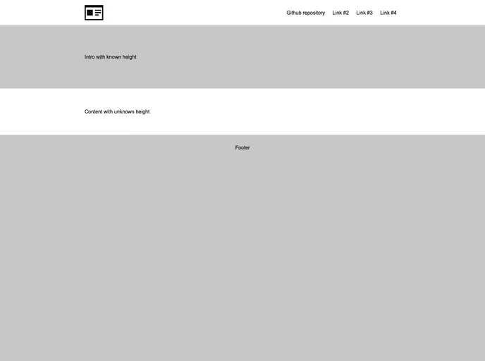 screenshot of Skeleton Screens Concept