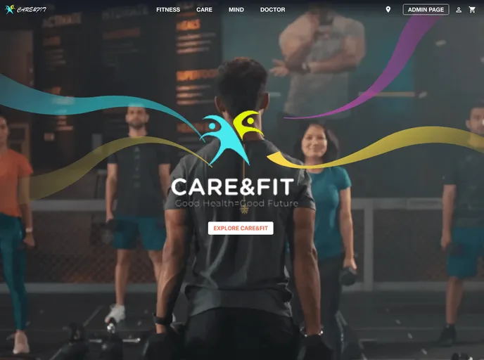 screenshot of Cult.fit Clone