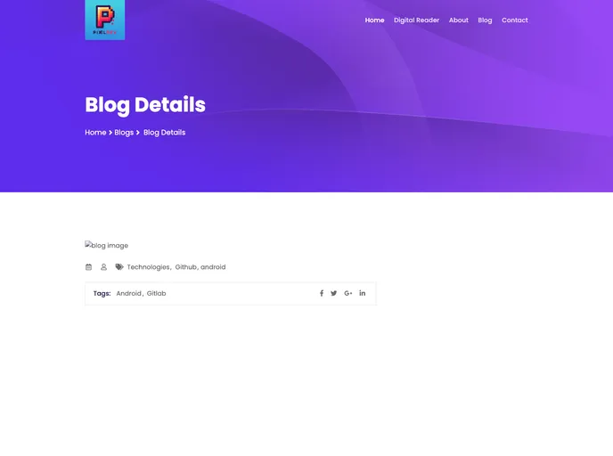 screenshot of My Post Android App And Admin Panel
