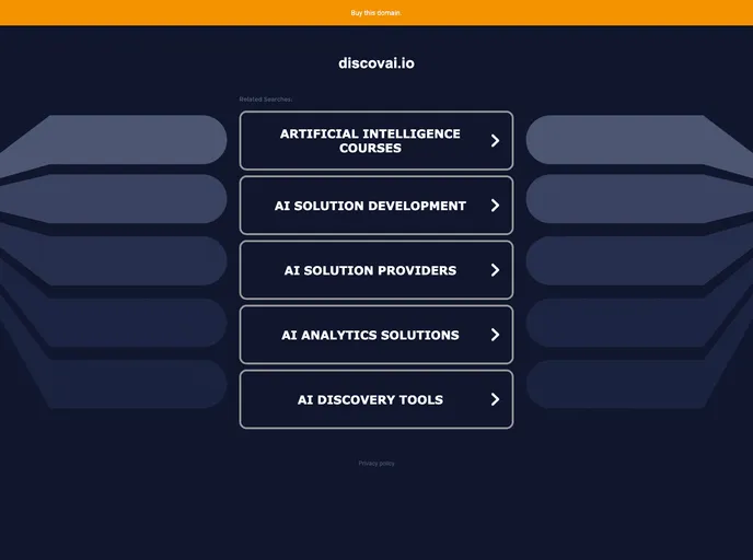 DiscovAI Search screenshot