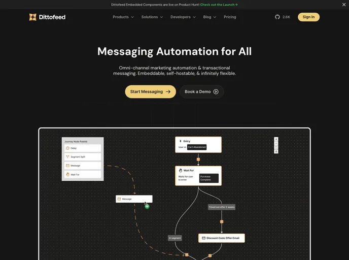 Dittofeed screenshot