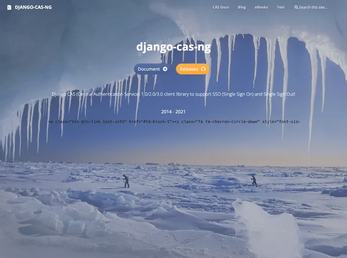 screenshot of Django Cas Ng