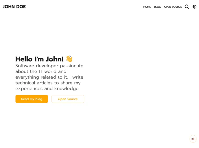 Astro Minimal screenshot