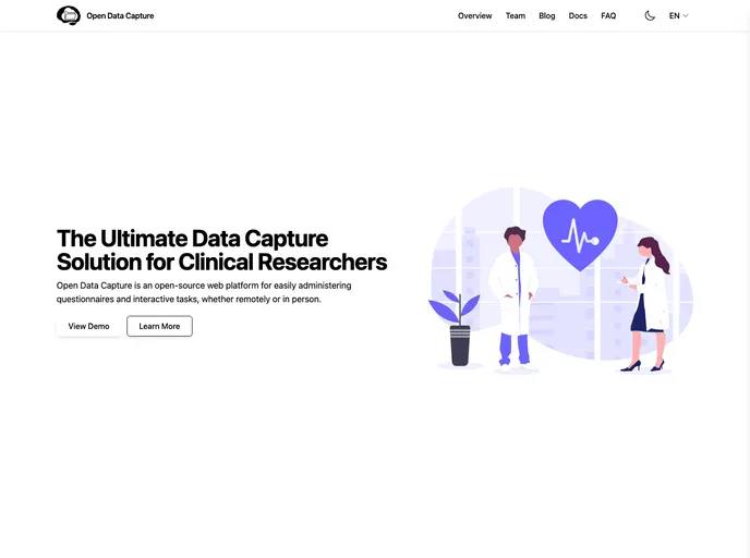 OpenDataCapture screenshot