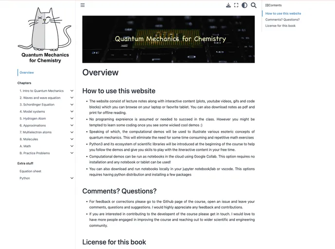 screenshot of Chem324