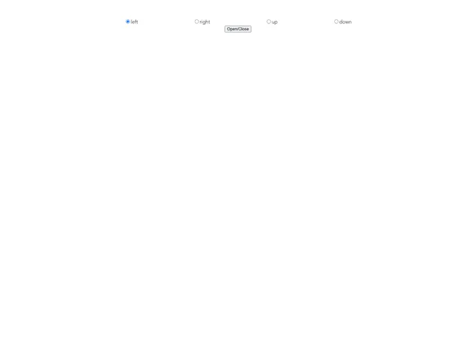 screenshot of Vue Simple Drawer