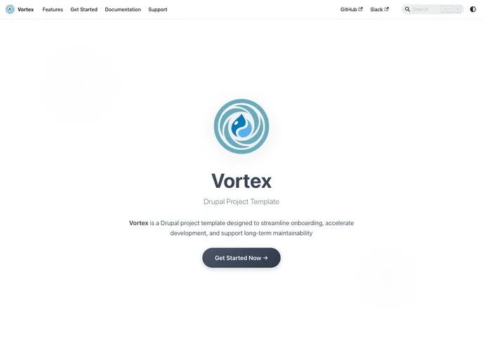 screenshot of Vortex