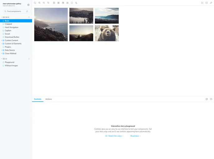React Photoswipe Gallery