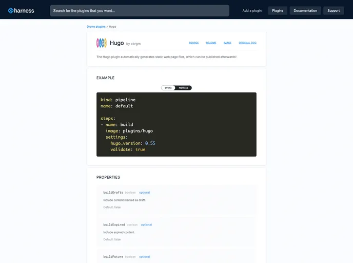 screenshot of Drone Hugo