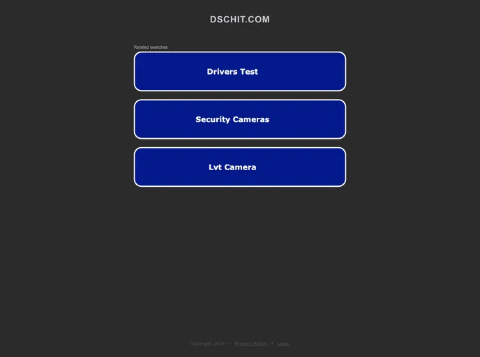 screenshot of DSC HIT Website