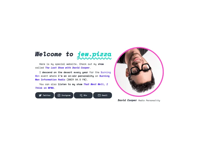 screenshot of Jewpizza