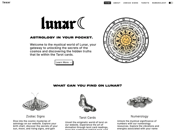 screenshot of Astrology App