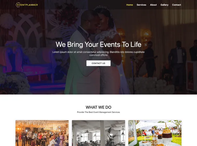 EventPlanner screenshot