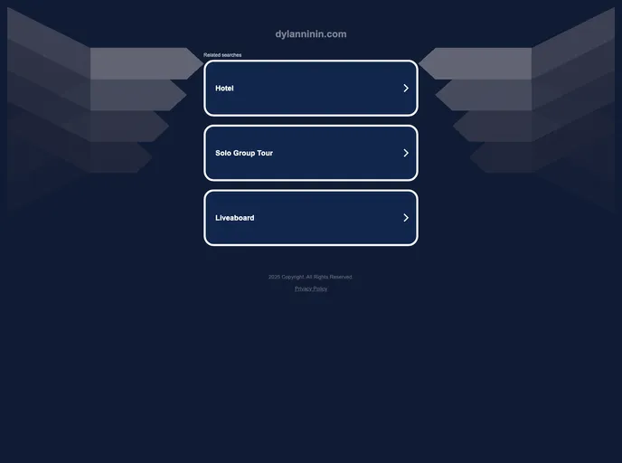 screenshot of Dylanninin.com
