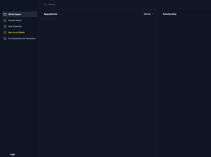 screenshot of RepoRater