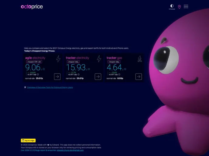 screenshot of Dataviz