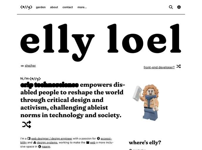 Ellyloel.com screenshot