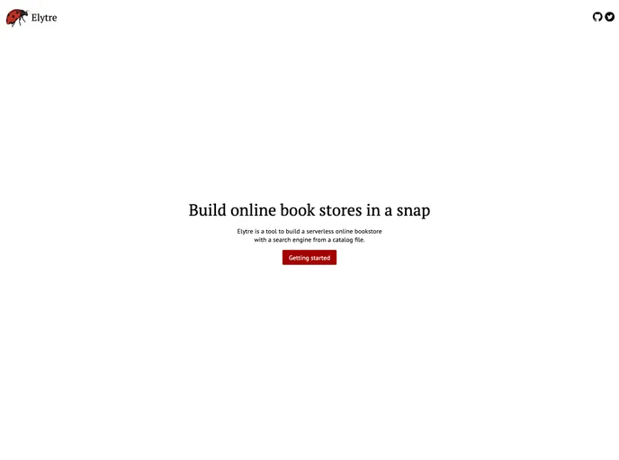 screenshot of Elytre