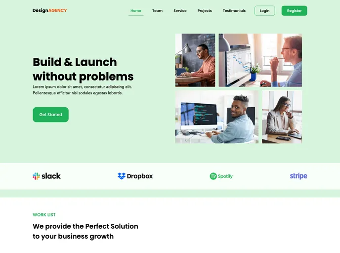 Craetive Agency screenshot