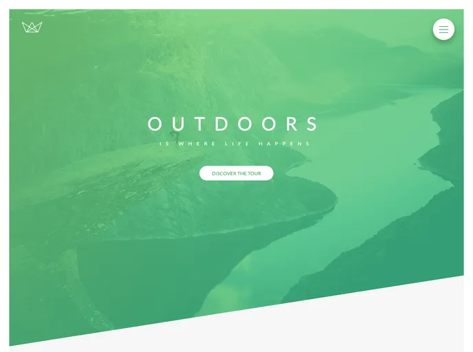 screenshot of Natour