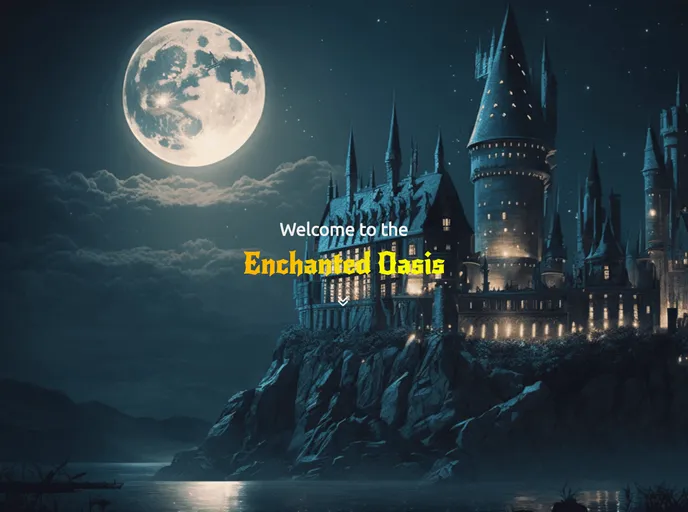 screenshot of Enchanted Oasis