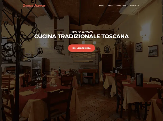 screenshot of Restaurant Theme