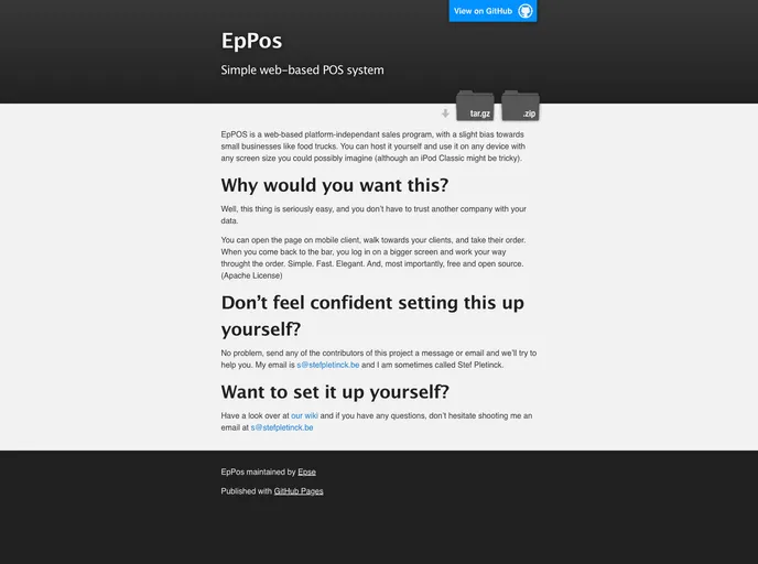 screenshot of EpPos