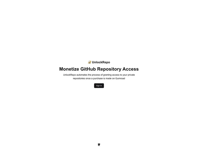 screenshot of Unlockrepo