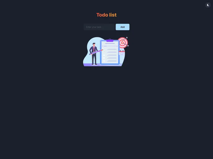 screenshot of Todo List