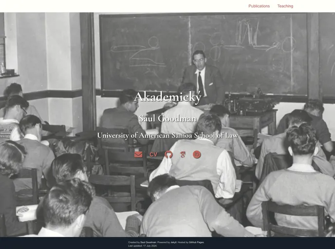 Akademicky screenshot