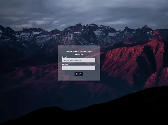 screenshot of SK Redis SessionManager