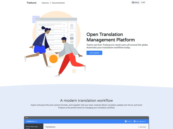 screenshot of Ever Traduora