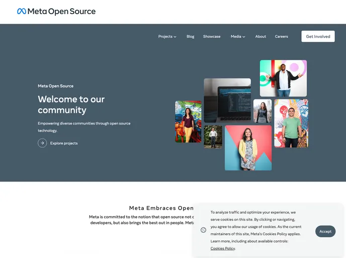 screenshot of React 360