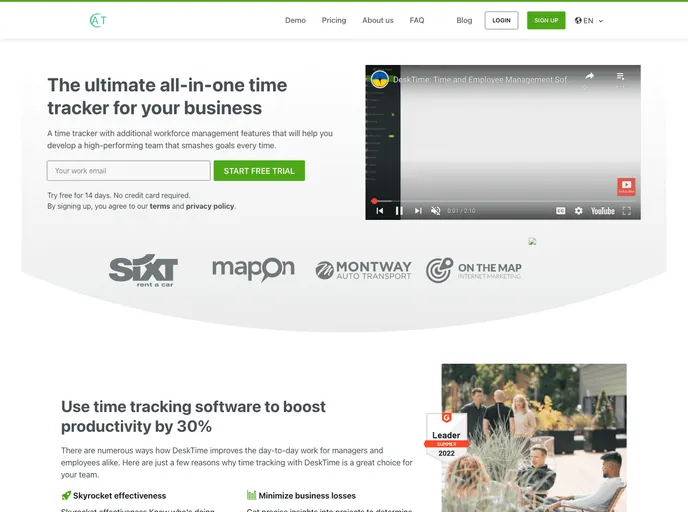 screenshot of Activity Tracker