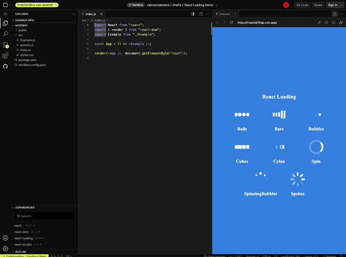 React Loading