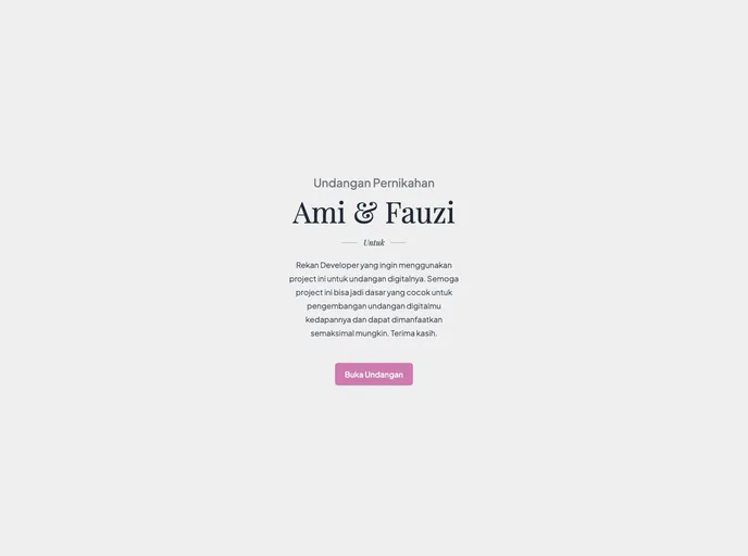 screenshot of Amifauzi.com Open