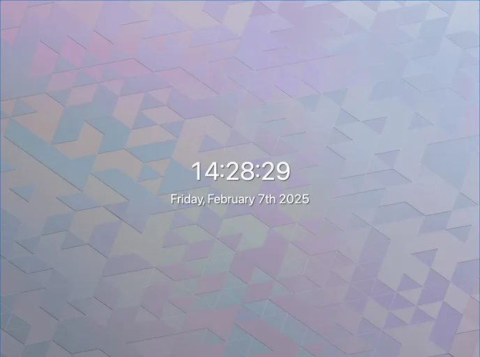 screenshot of Iskra Webkit Greeter
