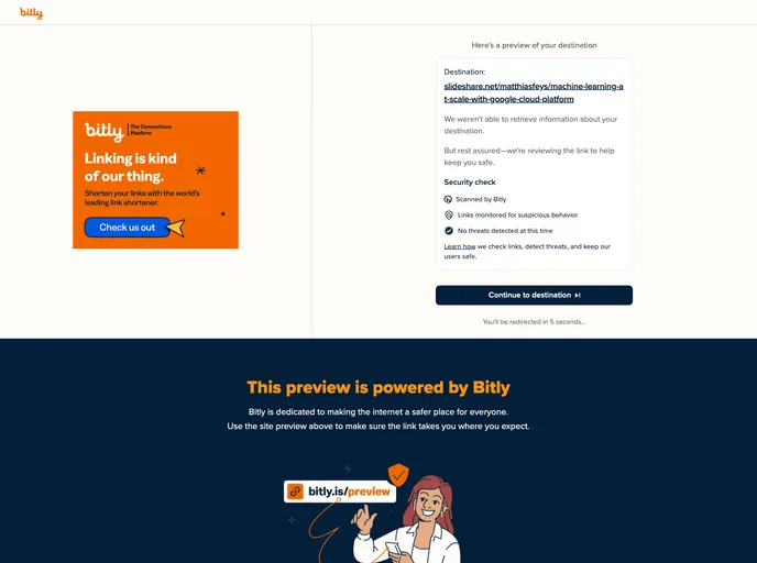 screenshot of Mlengine Boilerplate