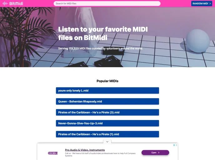 screenshot of Bg Sound