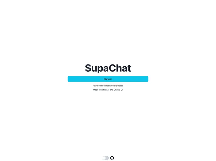 screenshot of Supachat