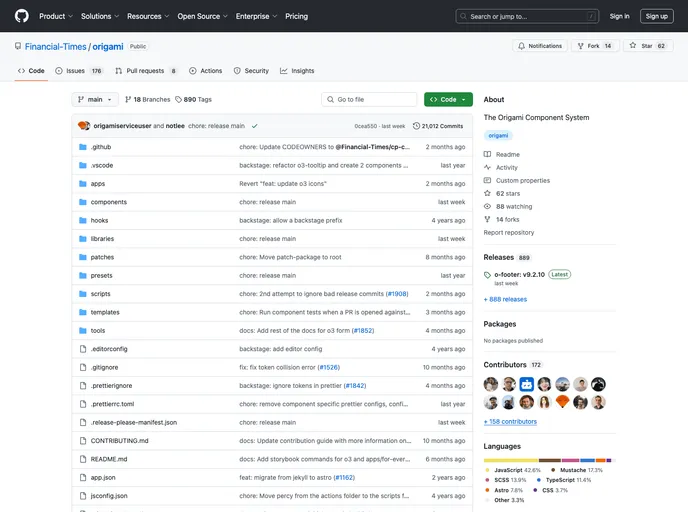 screenshot of Ft Origami
