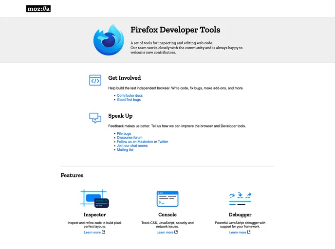 screenshot of Debugger