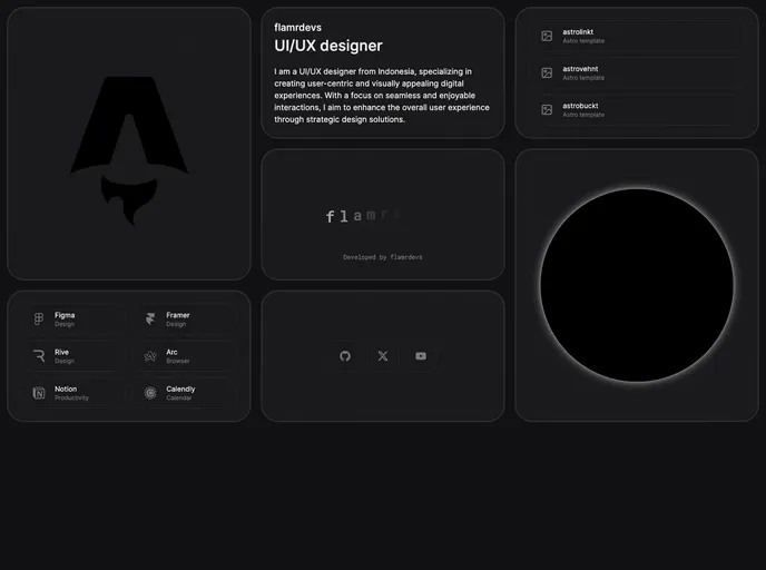 screenshot of Astrovehnt