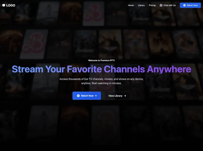 Iptv Template screenshot