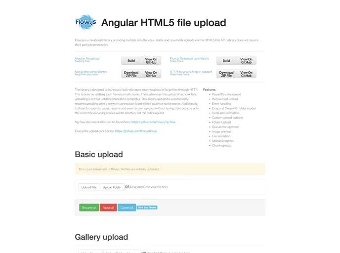 screenshot of Ng Flow