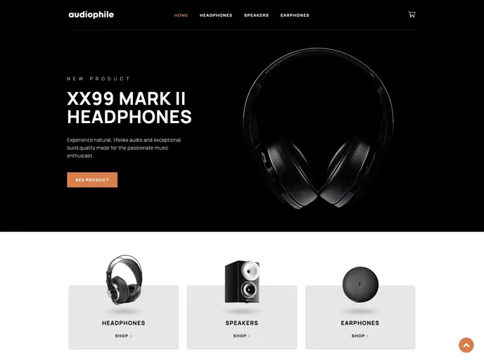 screenshot of Audiophile