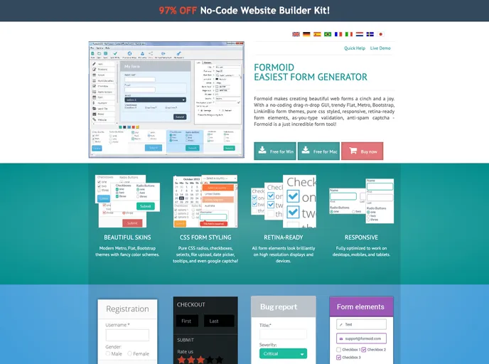 screenshot of Formoid