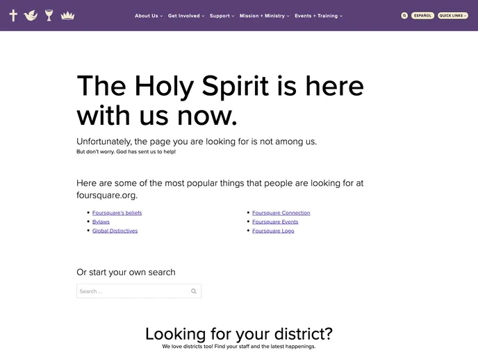screenshot of Foursquare WordPress Theme
