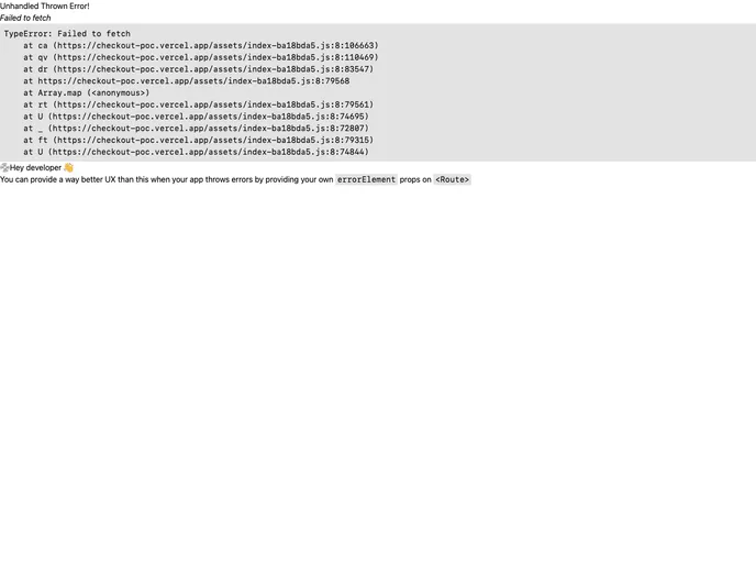 Checkout Poc screenshot